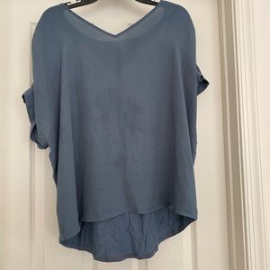 Blue Loft Short Sleeve Blouse